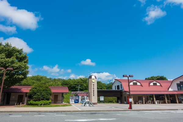 道の駅「朝霧高原」