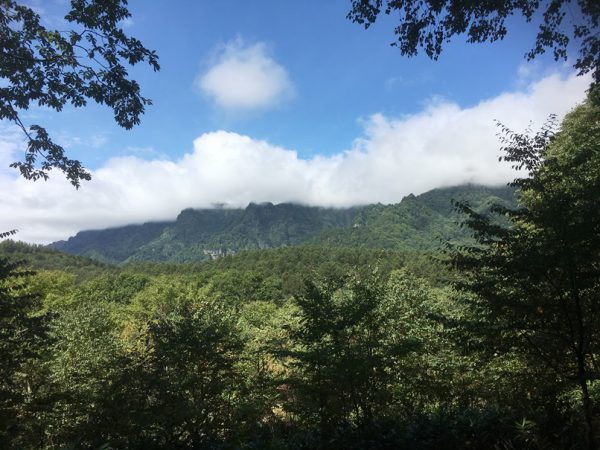 お山は快晴です！