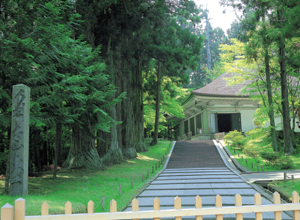 平泉町にある中尊寺