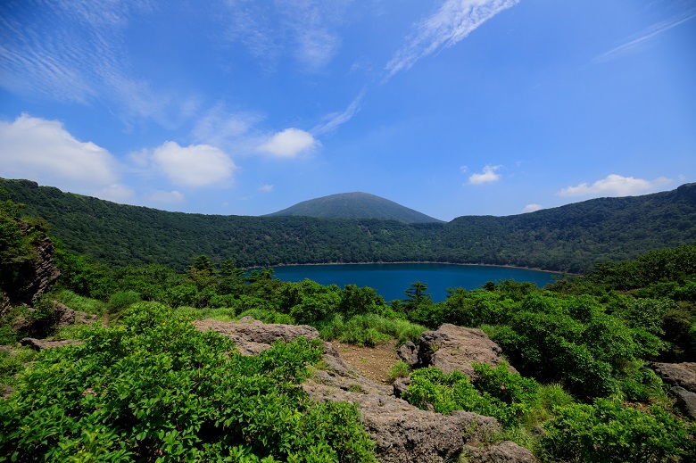 鹿児島県 宮崎 霧島連山・ 韓国岳と大波池