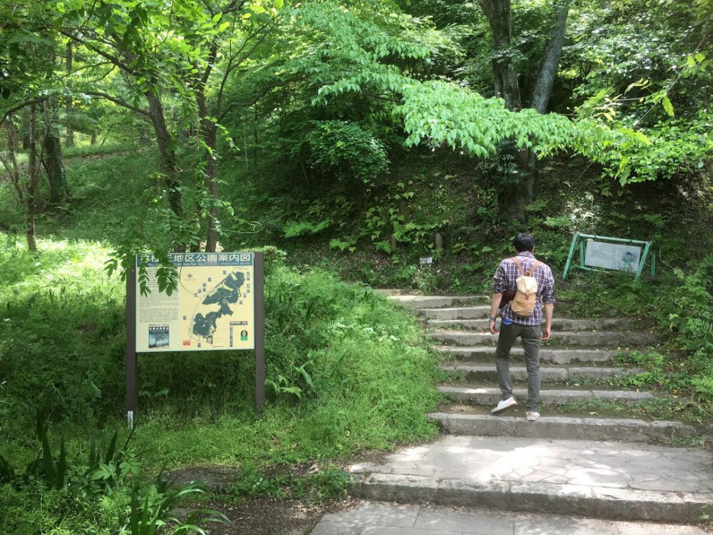 万葉の植物園になっている