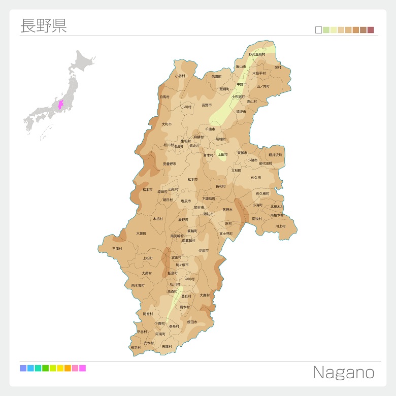 長野地図