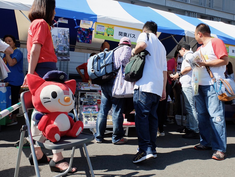 関東バスのブース