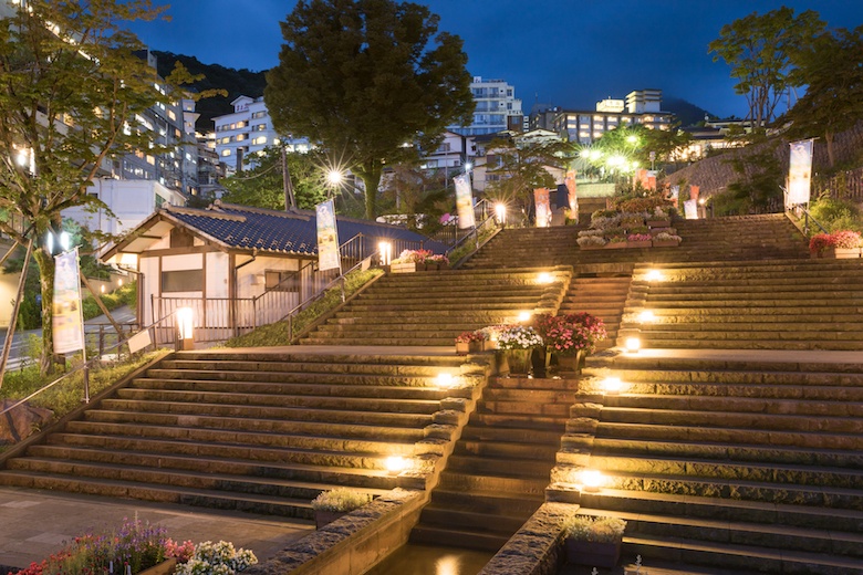 伊香保温泉の階段