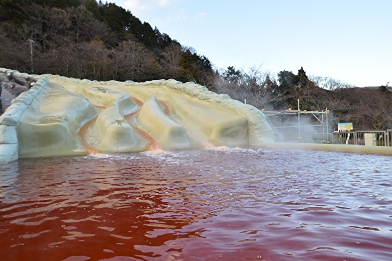 真っ赤に染まったロデオマウンテン