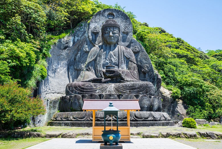 鋸山日本寺