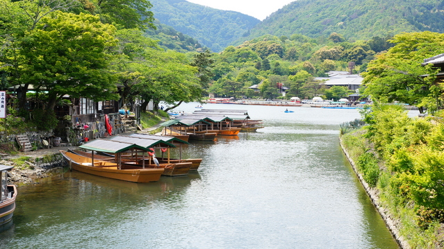 京都嵐山の風景