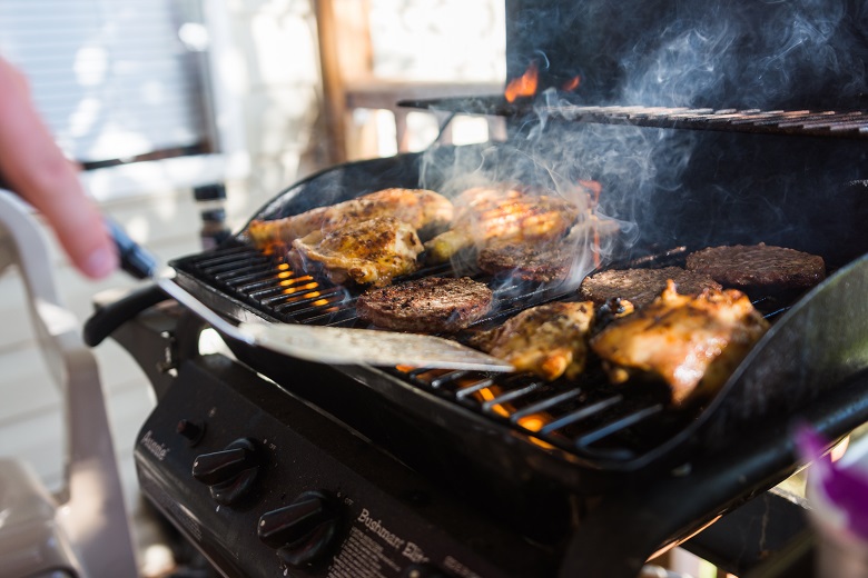 アメリカンスタイルのBBQ