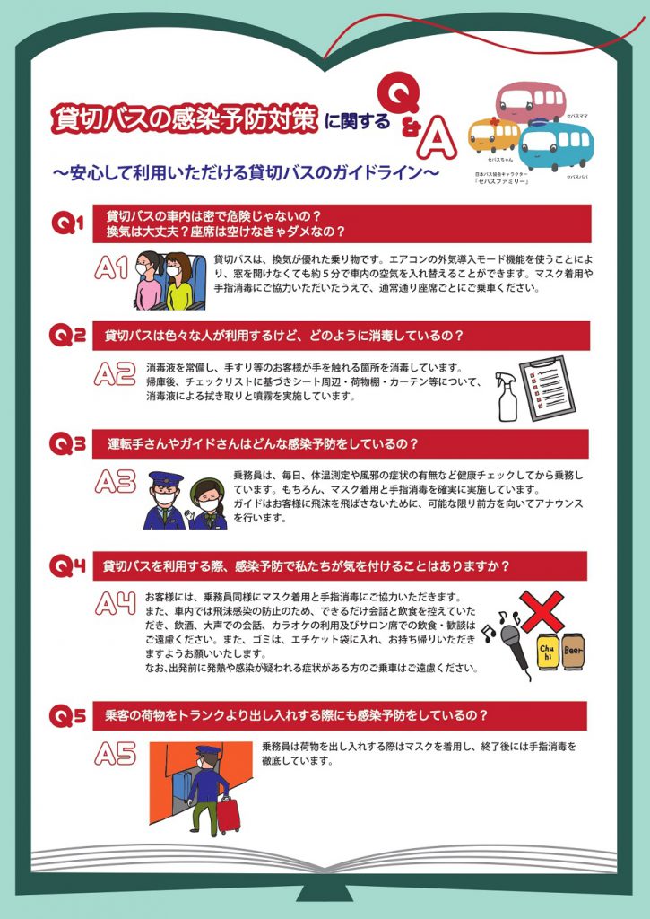 貸切バスの 新型コロナウイルス感染予防対策 について 6 30更新 バス観光マガジン 貸切バスの 新型コロナウイルス感染予防対策 について 6 30更新 バス観光マガジン