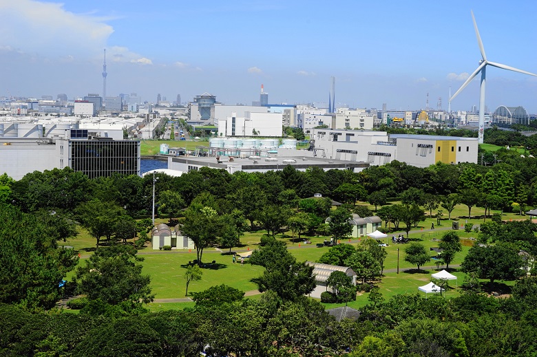 若洲公園キャンプ場