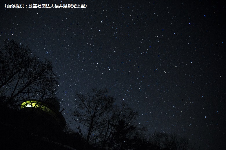 六呂師高原の美しい星空