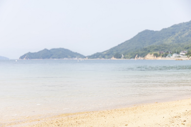 江田島のビーチ