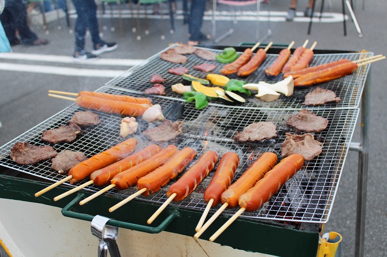 デイキャンプで人気のアクティビティはBBQ