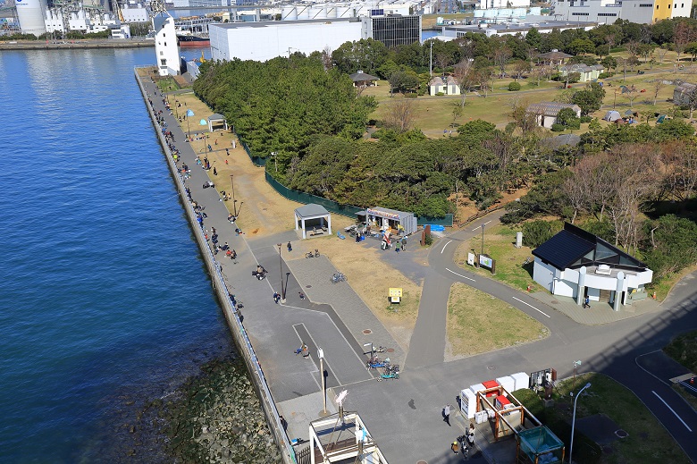 若洲公園キャンプ場