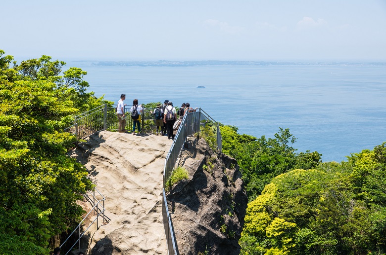 鋸山からのながめ