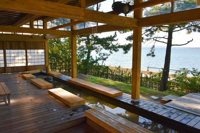和倉温泉の足湯