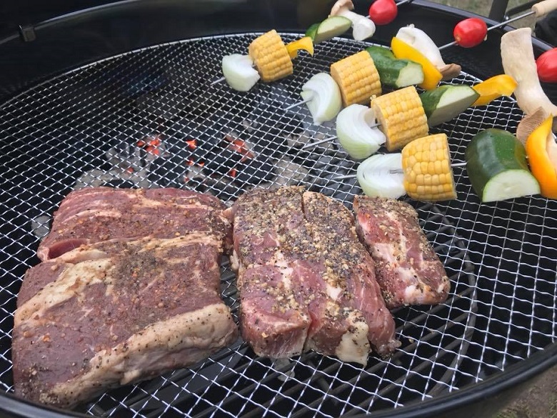 本格的なアメリカンBBQが楽しめます