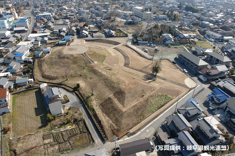 岐阜県最大の前方後円墳・昼飯大塚古墳