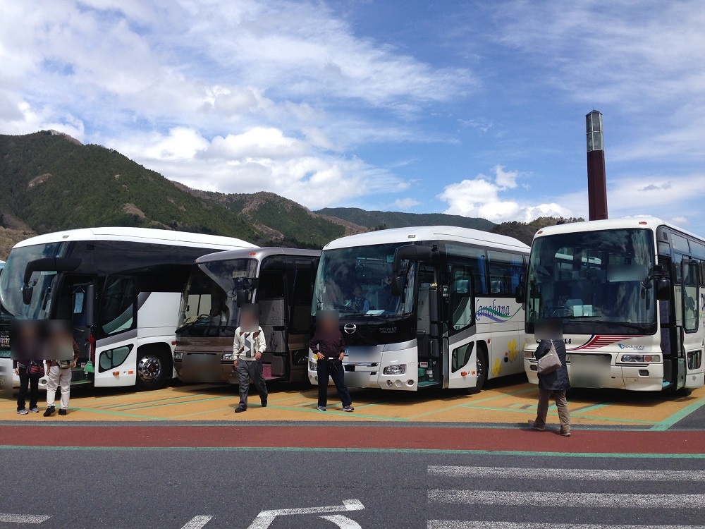 自転車を貸切バスに乗せて旅をする方法