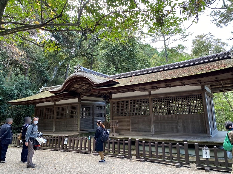 出雲健雄神社拝殿