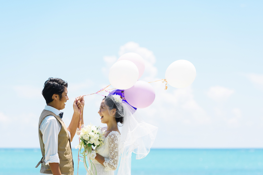 海辺の結婚式