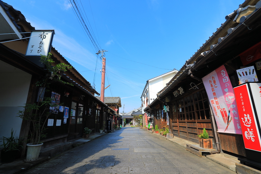 豆田の町並み