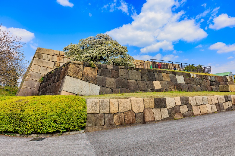 江戸城天守閣跡