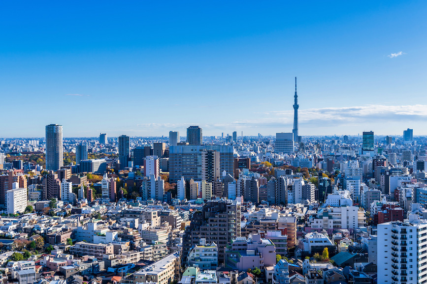 東京の街並み