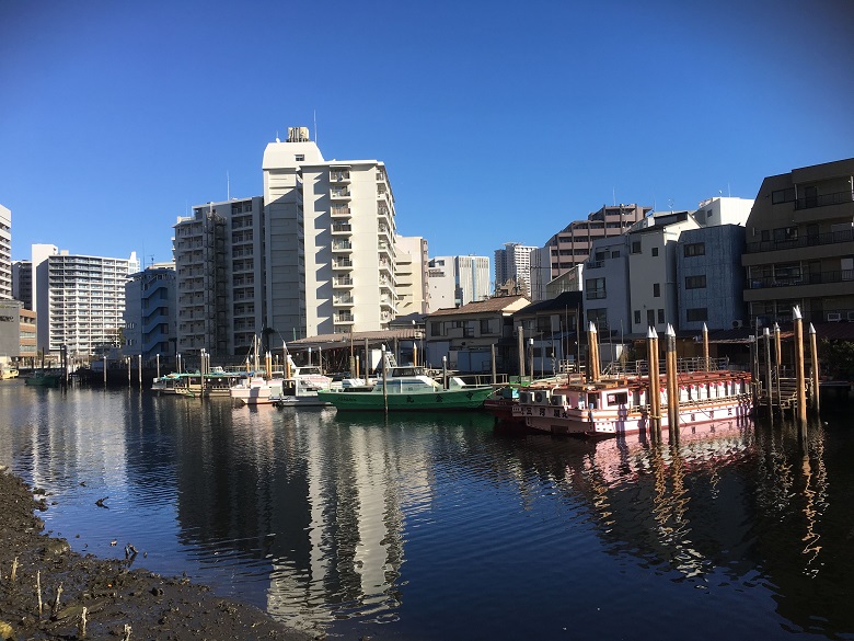 品川浦・船溜まり