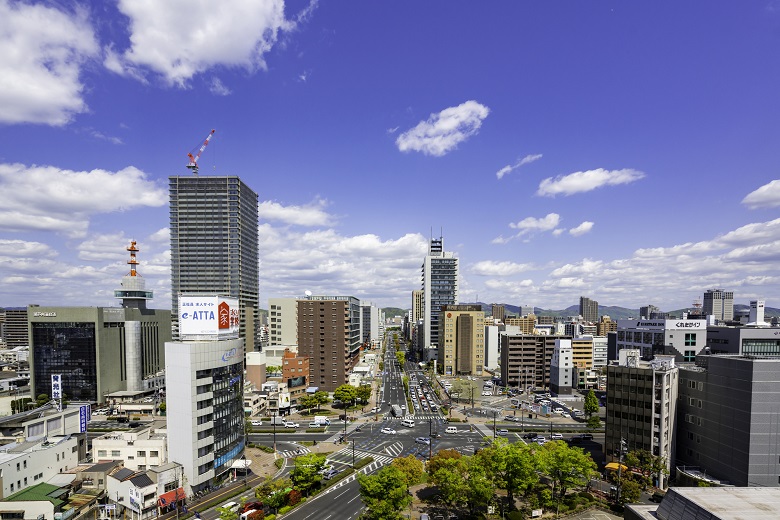 岡山駅前