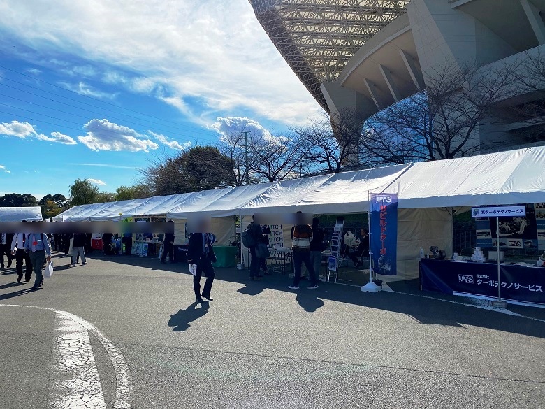 バステクin首都圏バス周辺機器の展示ブース