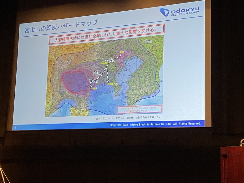 富士山噴火による降灰の影響