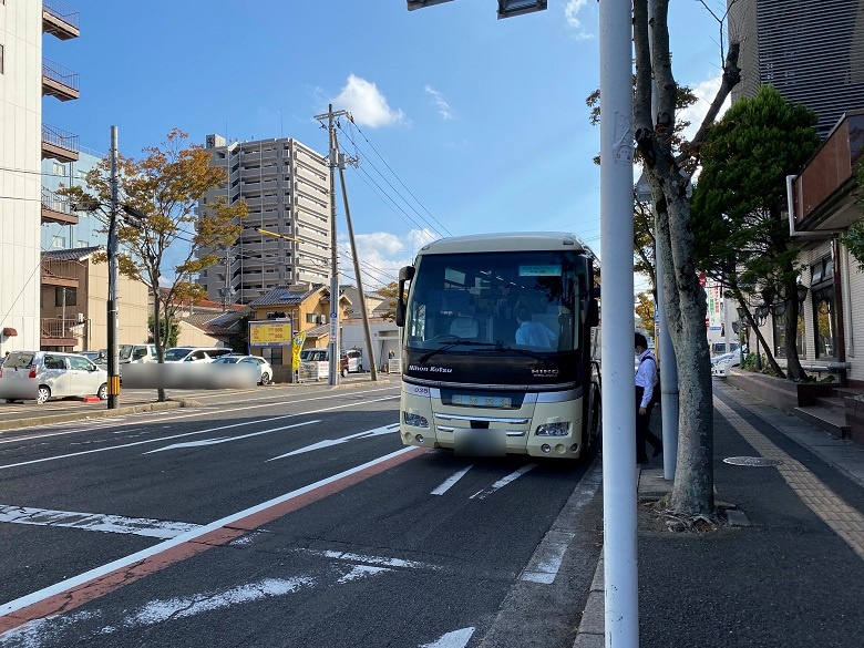 松江駅に到着