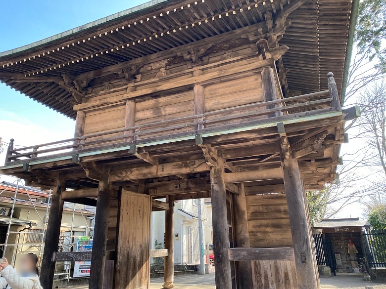 市重要有形文化財・国分寺楼門