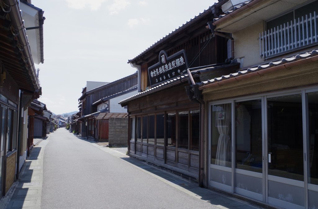 萩浜崎地区街並保存地区の建物