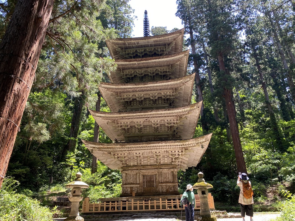 羽黒山・五重塔