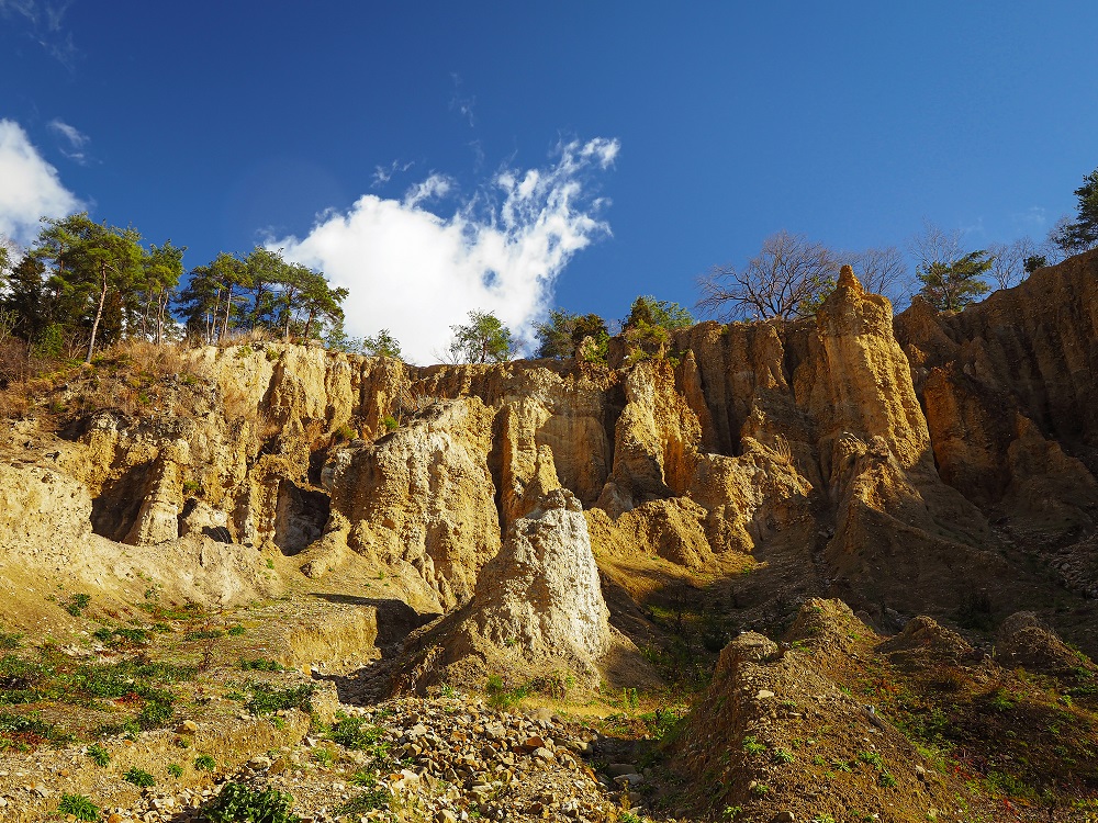 三大奇勝の一つ阿波の土中（徳島県）