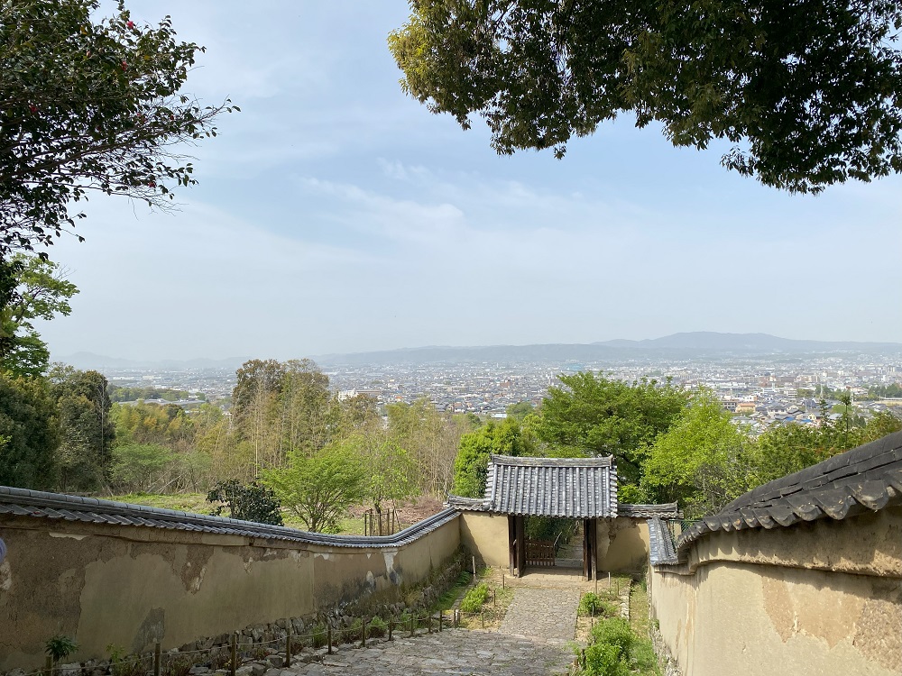 白毫寺からの眺め