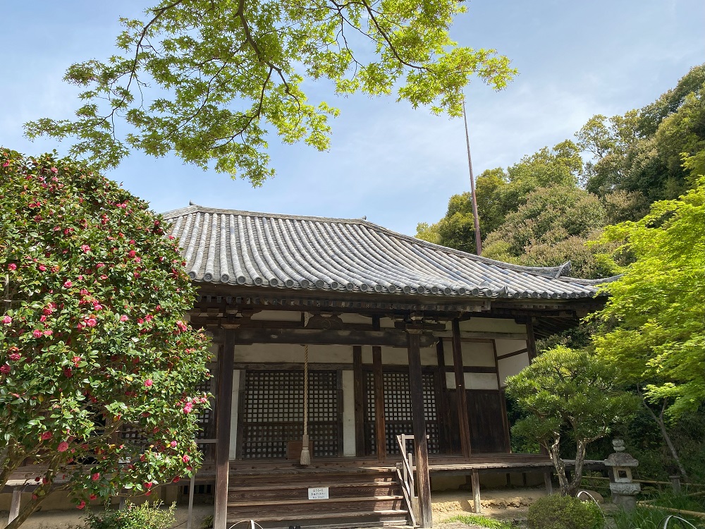 奈良・白毫寺の本堂