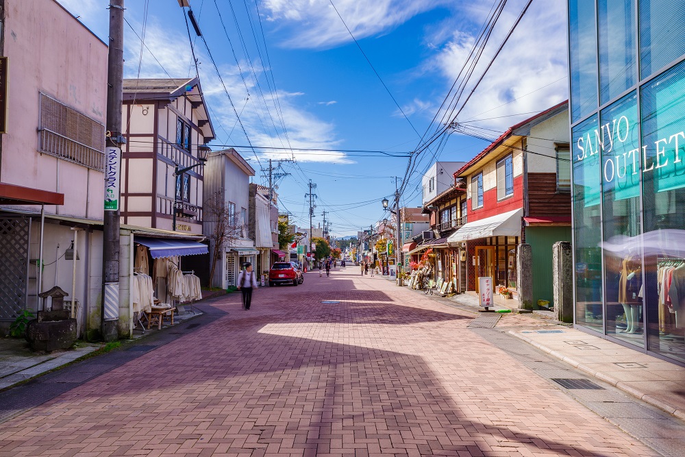 旧軽井沢銀座通り