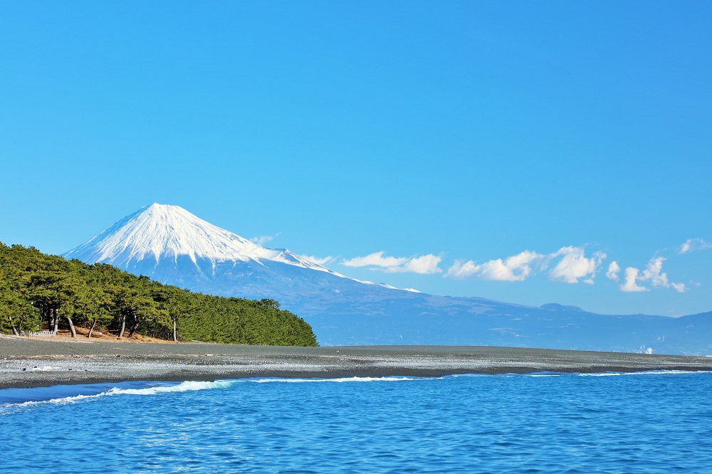 富士山と三保の松原