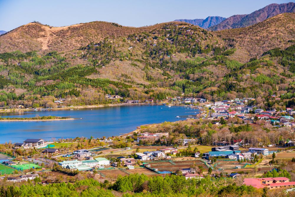 山中湖村平野地区