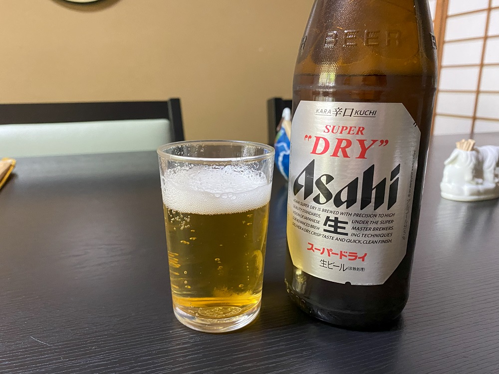 ランチビールもつけちゃいました
