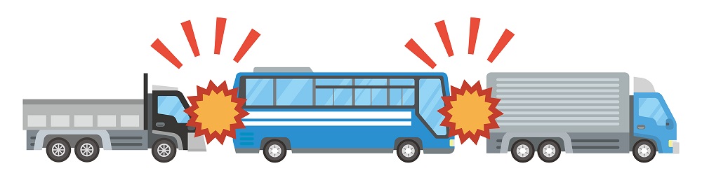 バス会社が加入しているのはバス車内での事故