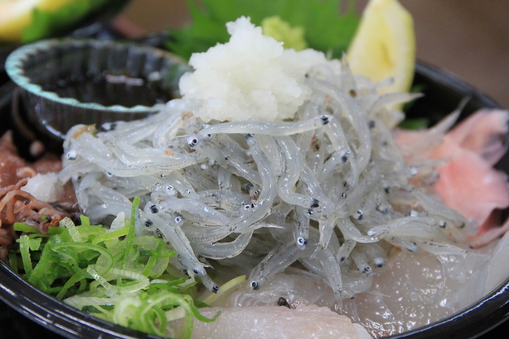 生しらす丼