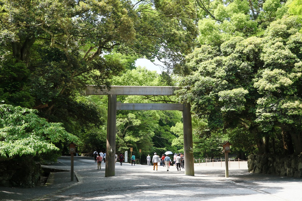 伊勢内宮の鳥居