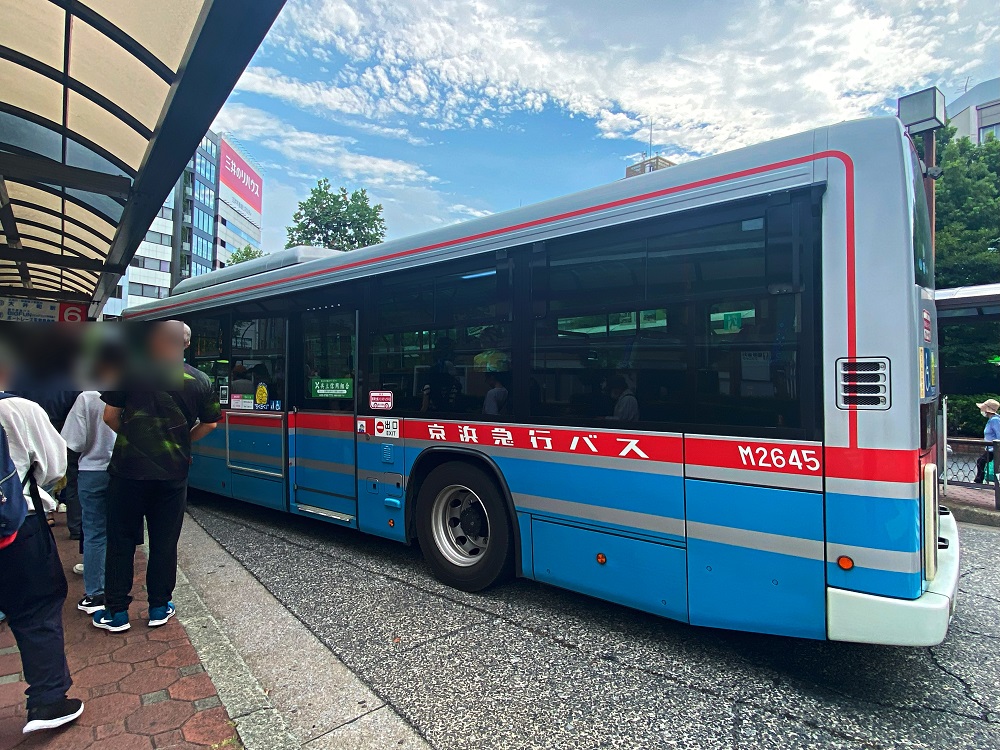 JR大森駅から出発です