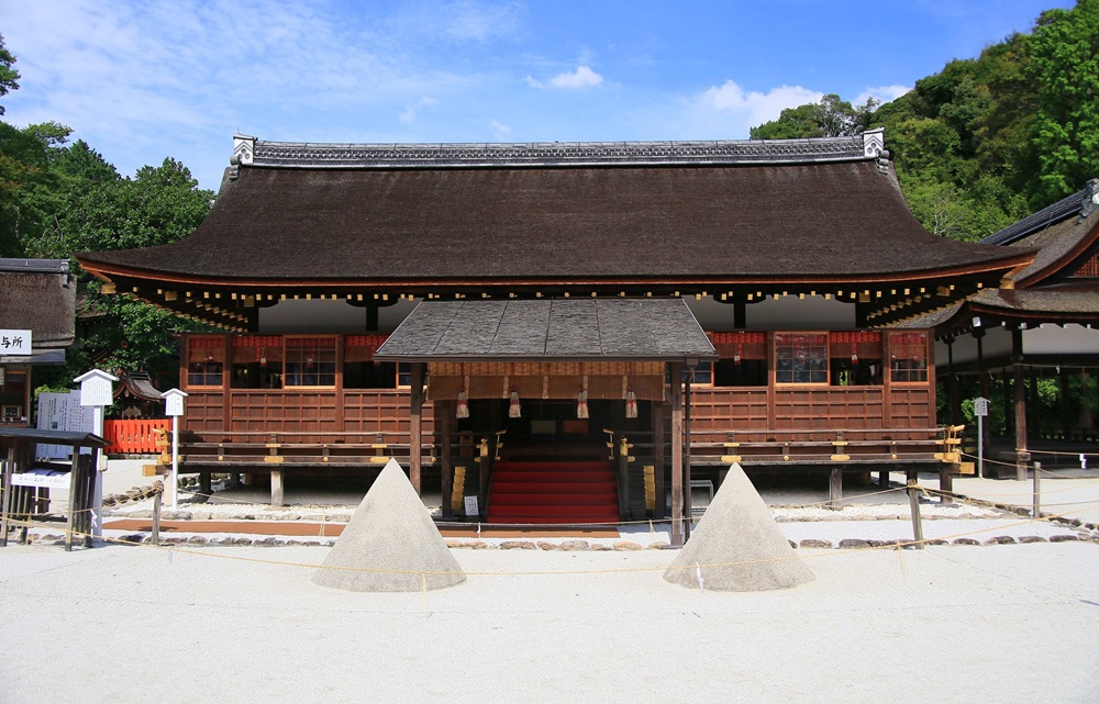 賀茂別雷神社・立砂