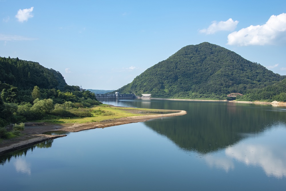 七ツ森湖　南川ダム