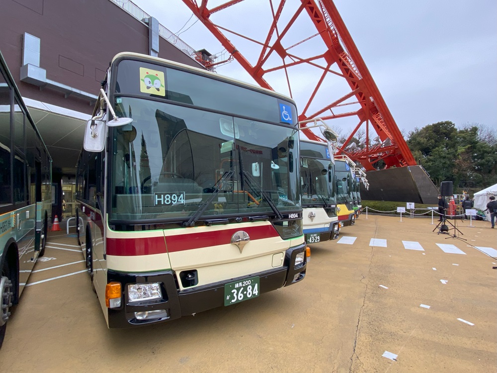 1959年クリーム×マルーンカラーの都営バス